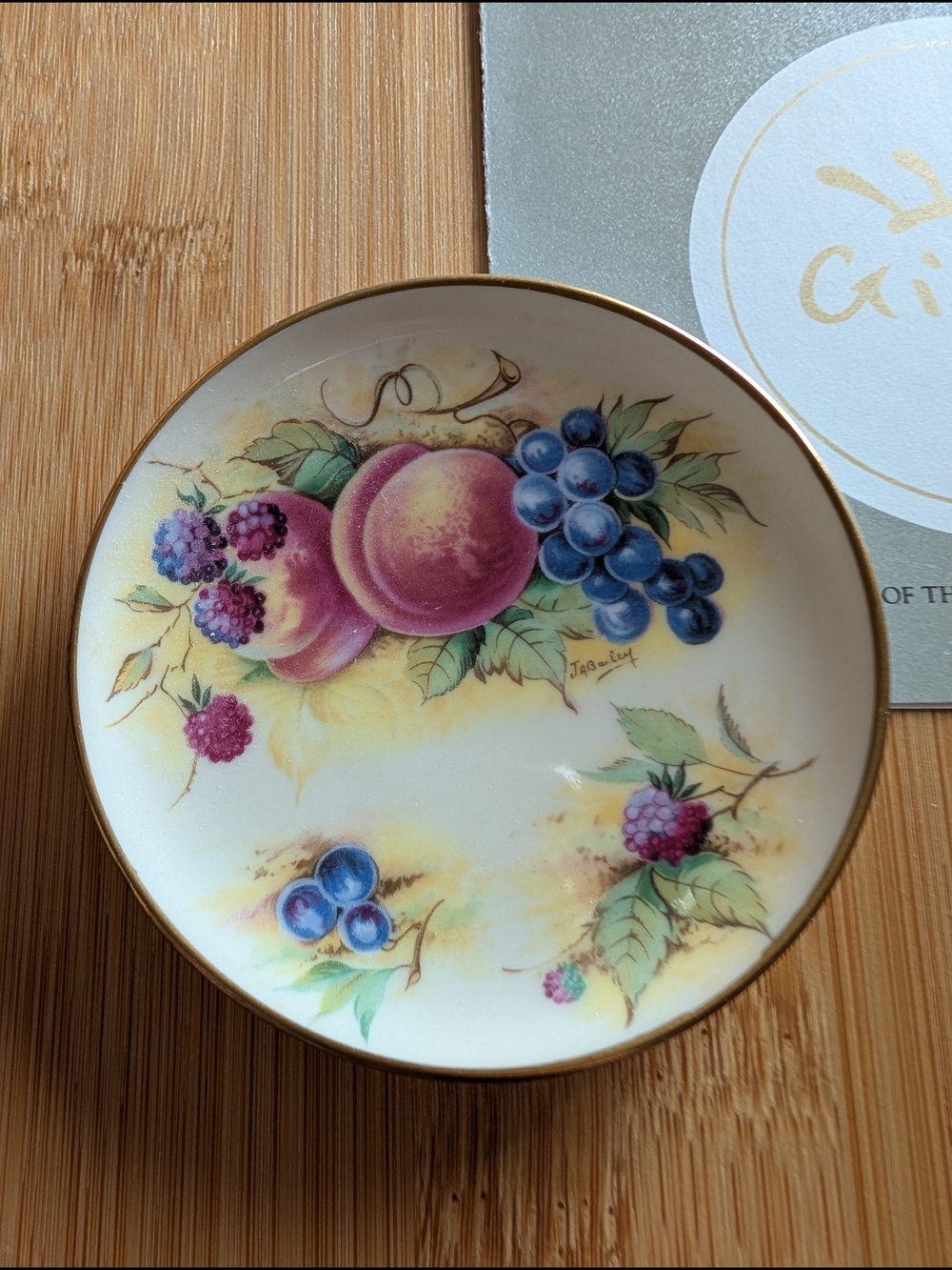 Vtg Mini Plate - Picture 3 of 7
